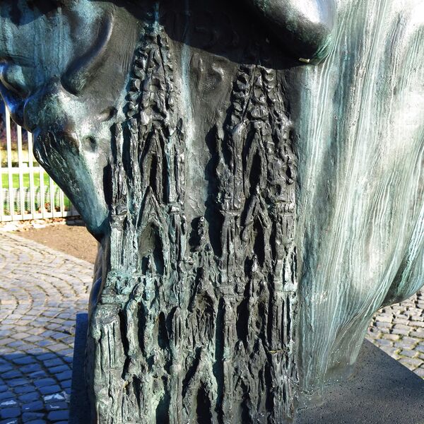 Hubertus von Pilgrim, Konrad Adenauer-Denkmal
