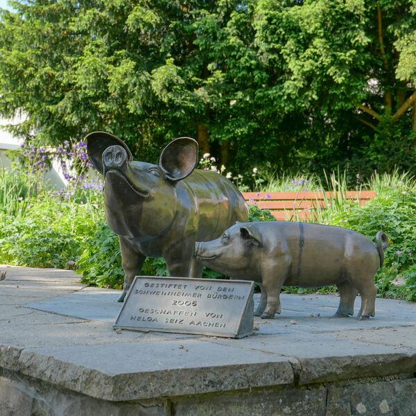 Helga Seiz, Schweine