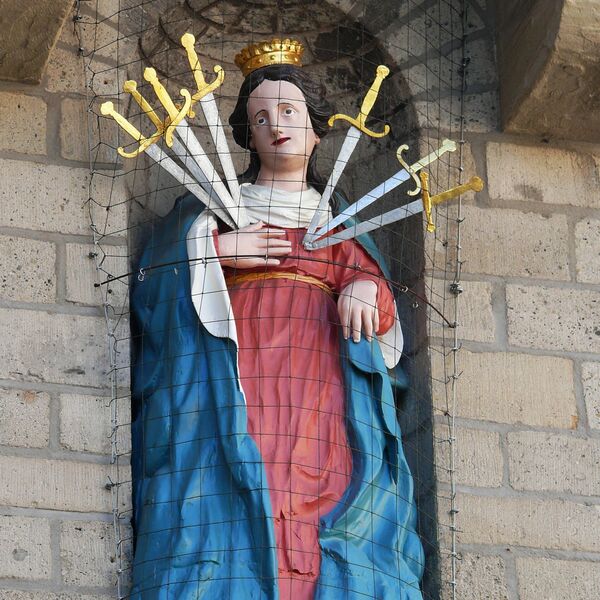 Urheberschaft unbekannt, Madonna der sieben Schmerzen