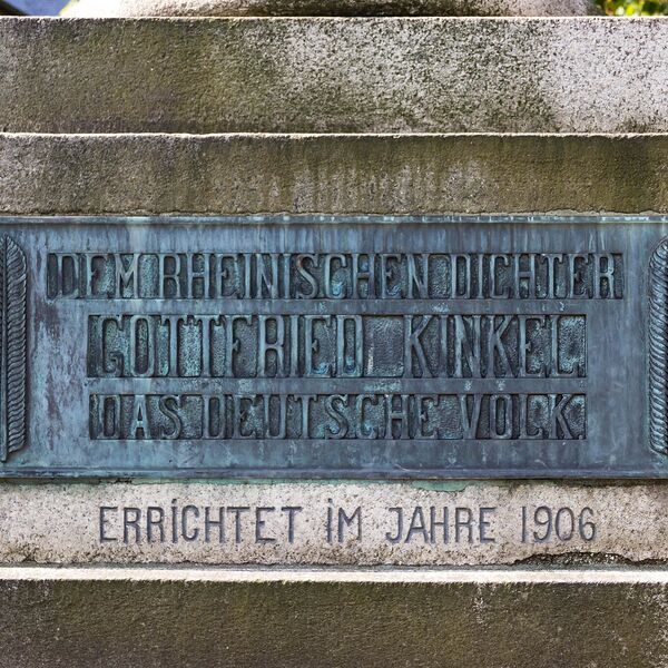 Gustav Rutz, Gottfried Kinkel-Denkmal (A 1706)