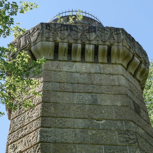 Ernst Spindler (Entwurf) / Theodor Wilhelm Düren (Ausführung), Bismarckturm (A 1346)