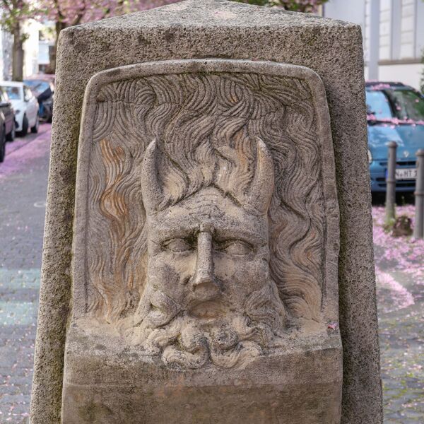 Urheberschaft unbekannt, Maske eines Flussgottes