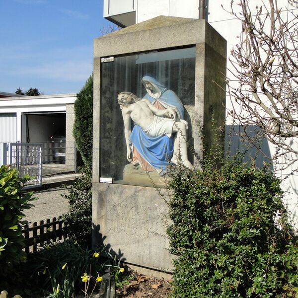 Sepp Hürten, Bildstock für neogotische Pietà