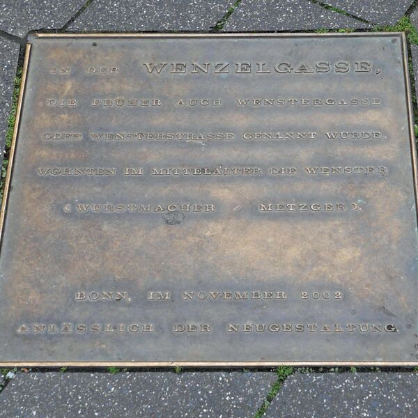 Urheberschaft unbekannt, 1. Bonner Fußgängerzone