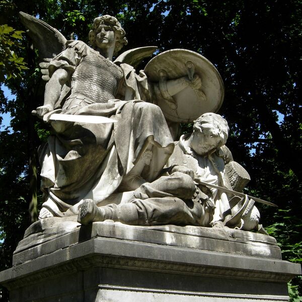Albert Hermann Küppers, Kriegerdenkmal 1870/71