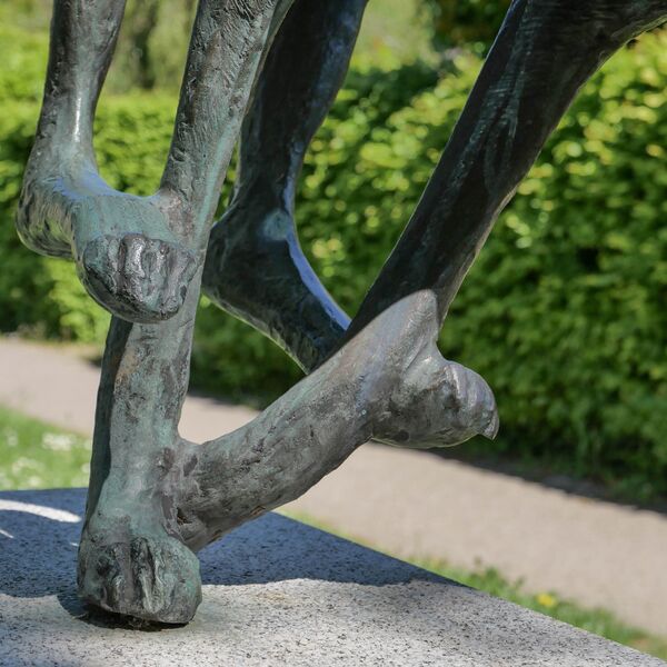 Ernemann Sander, Hetzender Hund