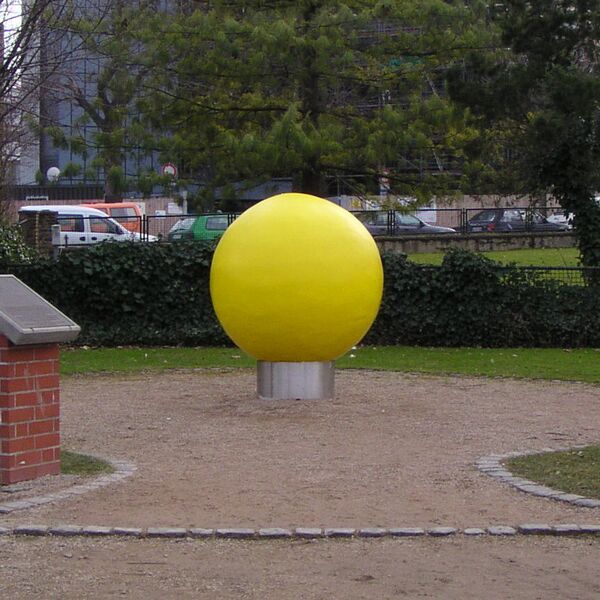 Deutsche Blindenstudienanstalt e.V. (blista), Planetenlehrpfad: Sonne