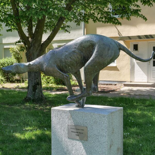 Ernemann Sander, Hetzender Hund