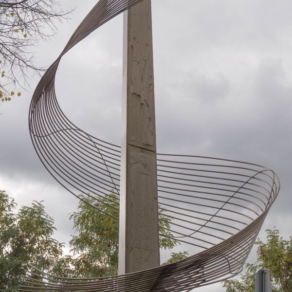 Hans-Volker Mixsa, Säule mit Spirale