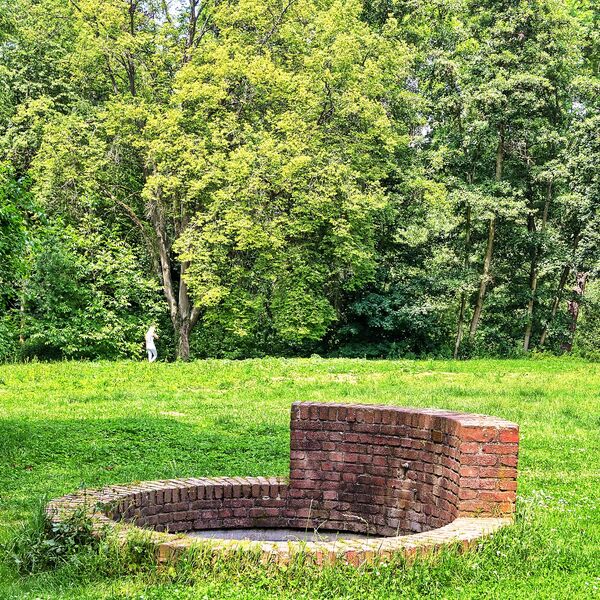 Karl Kessel, Brunnen mit Fisch