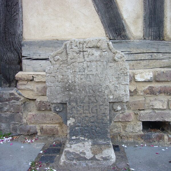 Urheberschaft unbekannt, Grabkreuz (A 3856)