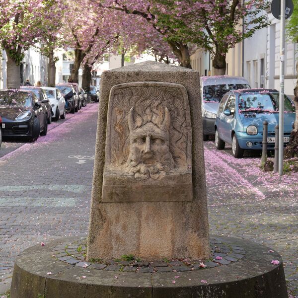 Urheberschaft unbekannt, Maske eines Flussgottes