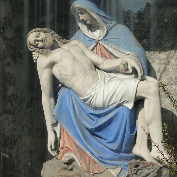 Sepp Hürten, Bildstock für neogotische Pietà