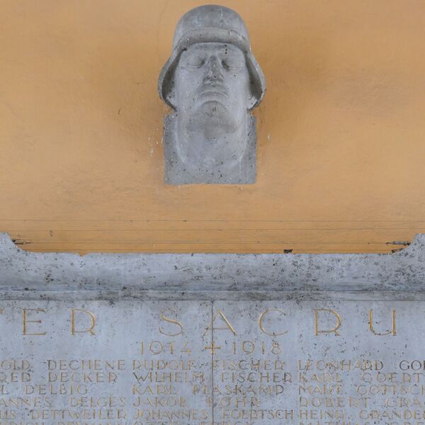 Hermann Mylius, Ehrenhalle für die Gefallenen der Universität