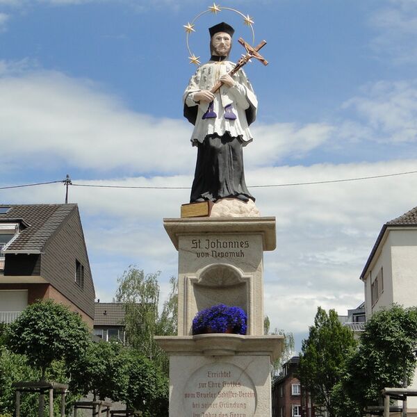 Urheberschaft unbekannt, Bildstock des heiligen Johannes von Nepomuk