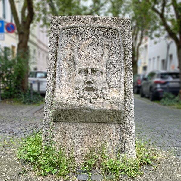 Urheberschaft unbekannt, Maske eines Flussgottes