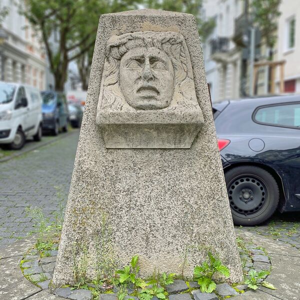 Urheberschaft unbekannt, Tragische Maske