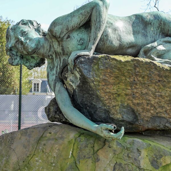 Naum Aronson, Knabe an der Quelle